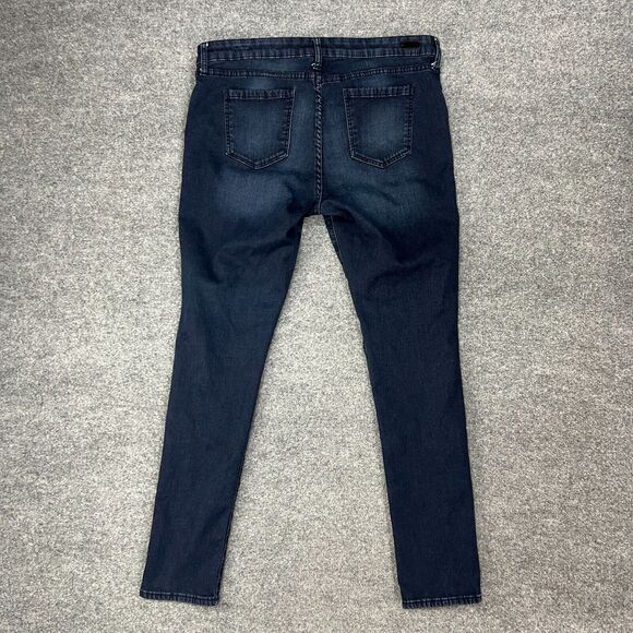 Hudson Jennifer Jeans Womens 16 Medium Wash Ultra Skinny Leg Ankle Denim Stretch - Picture 9 of 13